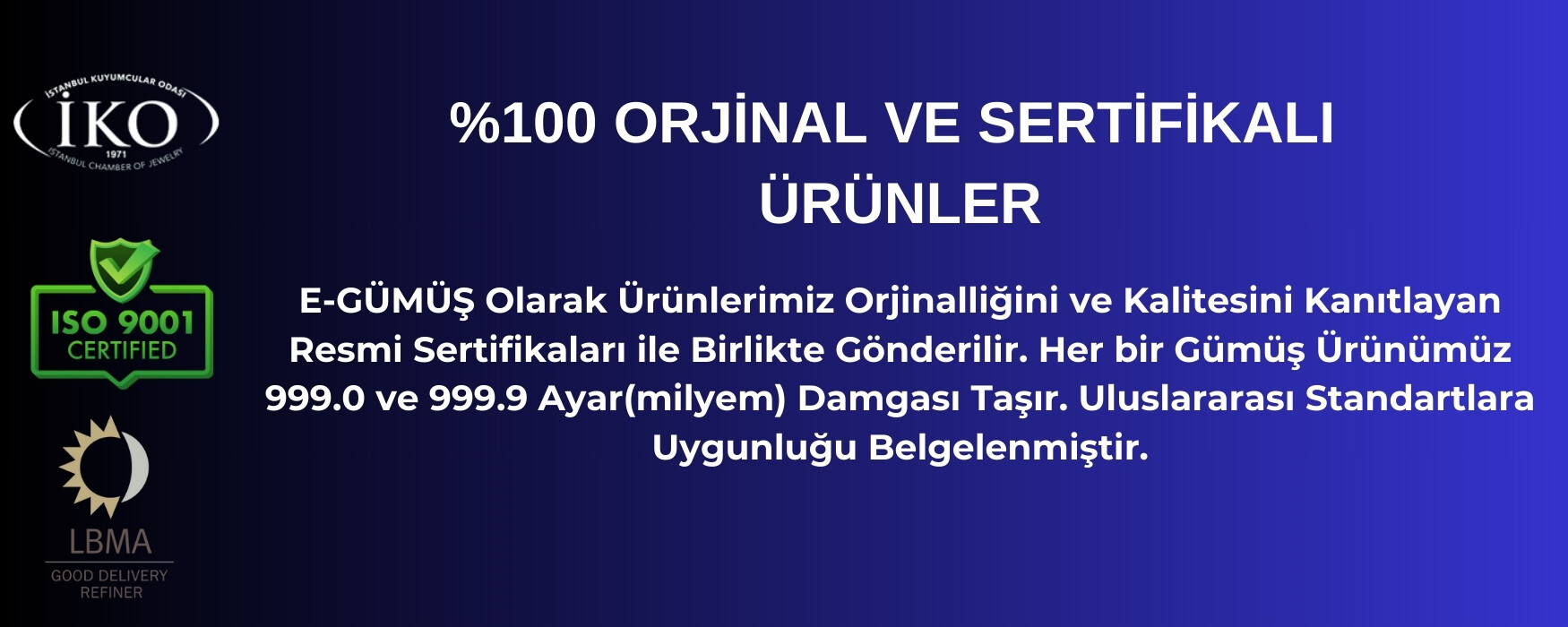 Sertifikalı Ürünler