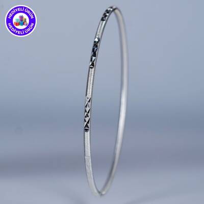 E-GÜMÜŞ 925 AYAR GÜMÜŞ KADIN AJDA YATIRIMLIK BİLEZİK - E-GÜMÜŞ BİLEZİK