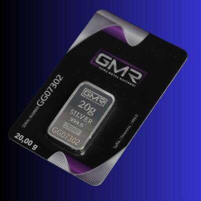 GMR 20gr (999.0) Külçe Gümüş - 2