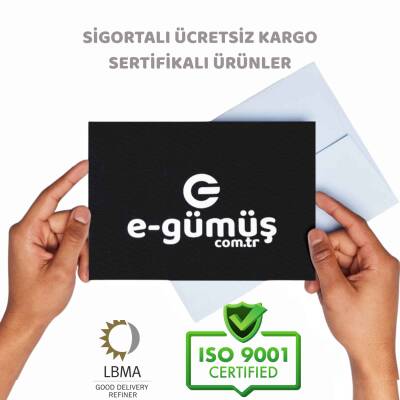 GMR 3000gr (999.0) Külçe Gümüş - 3