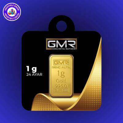 GMR 24 AYAR KÜLÇE ALTIN 1GR - GENÇ METAL RAFİNERİ