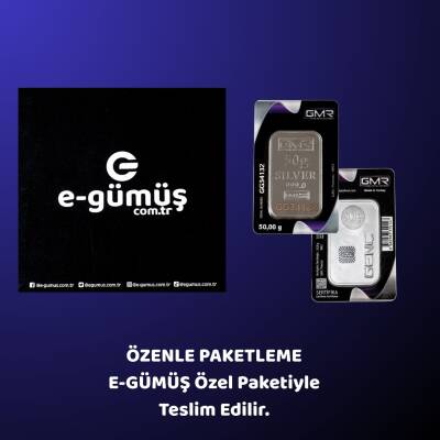 GMR 50gr. (999.0) Külçe Gümüş - 2