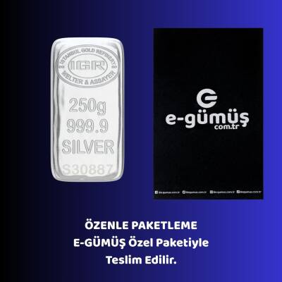 İAR 250gr. (999.9) Külçe Gümüş - 2