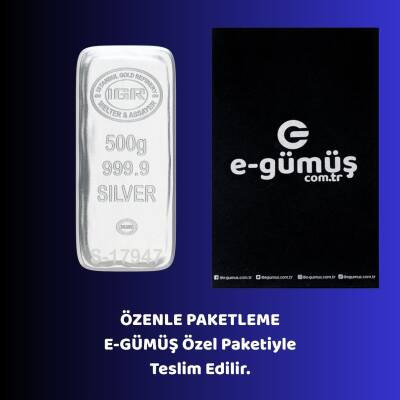 İAR 500gr. (999.9) Külçe Gümüş - 2